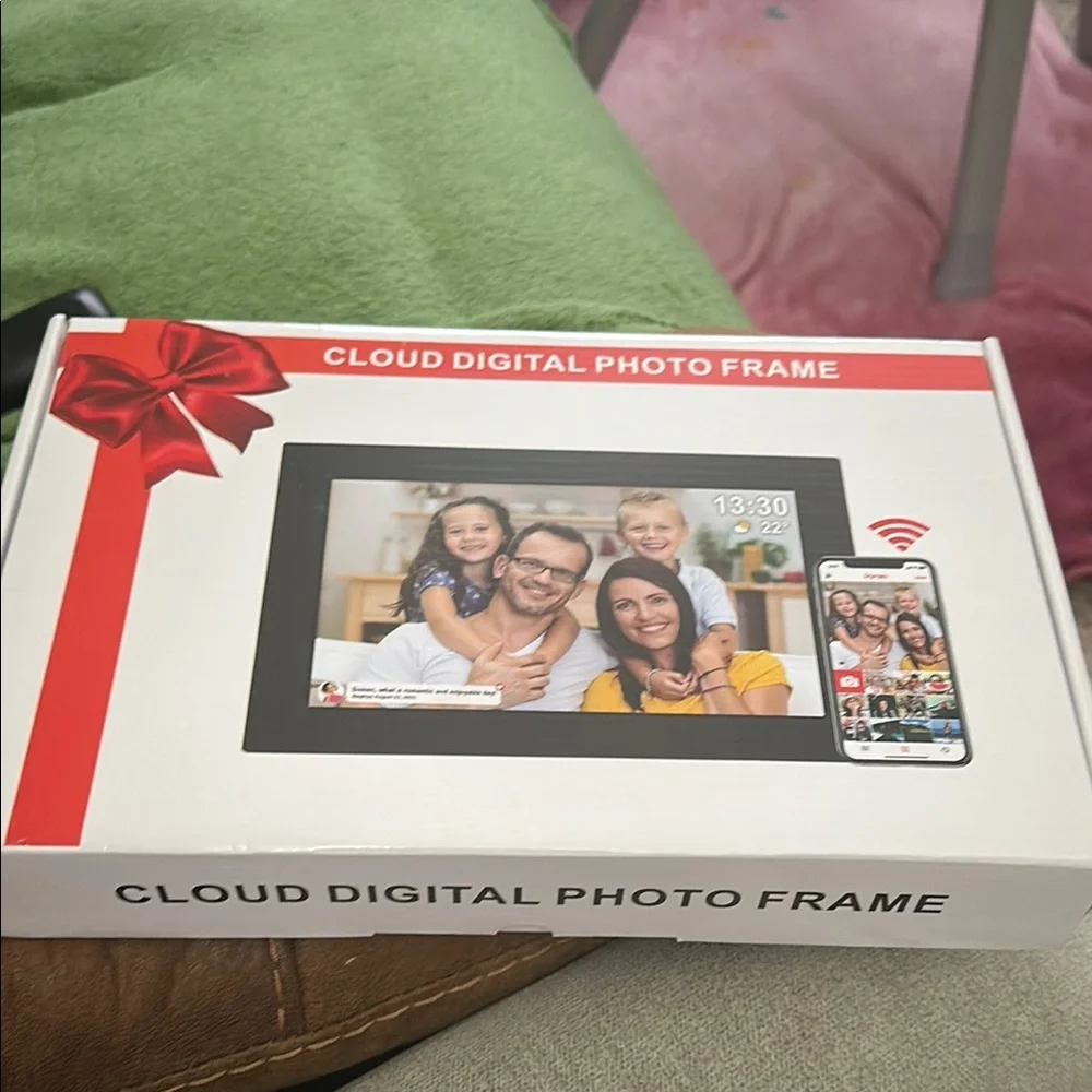 Cloud Digital Photo Frame - Black